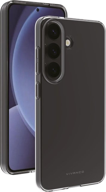 Super Slim Cover für Samsung Galaxy S25+ in Schwarz und Transparent - Bild 1