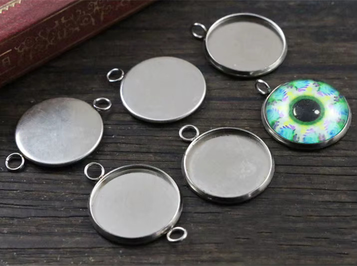 Wadsfred Anhänger, Edelstahl, Silber, Charms, Unisex - Bild 2
