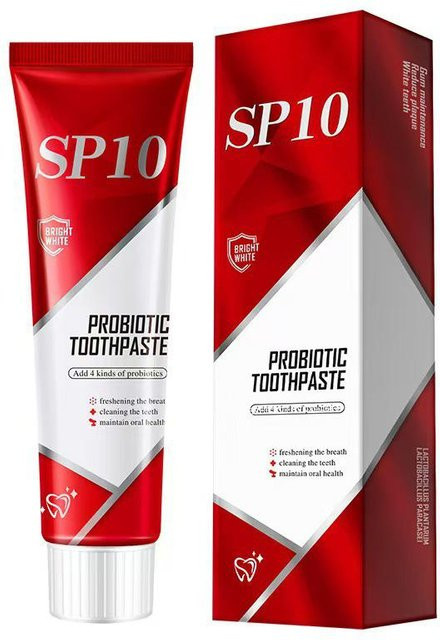 Global Beauty Probiotische Zahnaufhellungszahnpasta, gray - Bild 1