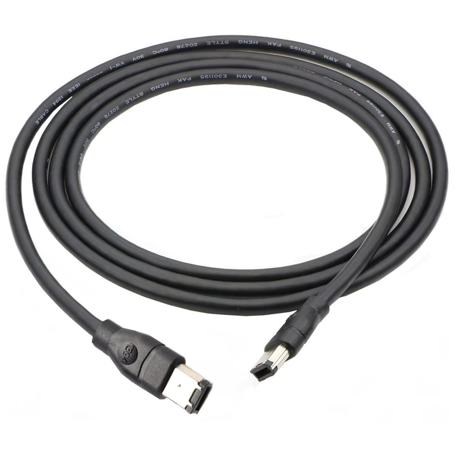 BSN IEEE1394A Firewire Datenkabel 6P auf 6P in Schwarz - Bild 4