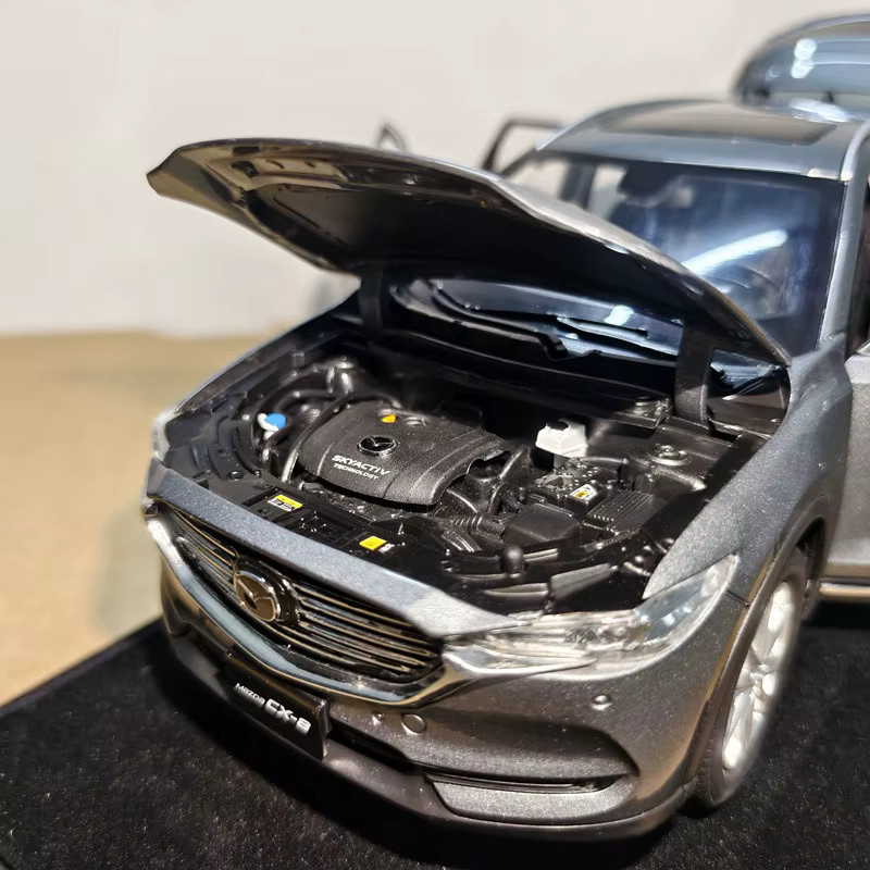 WELLY Mazda CX-8 CX8 SUV, Automodell, 1:18, Metall, Grau - Bild 2