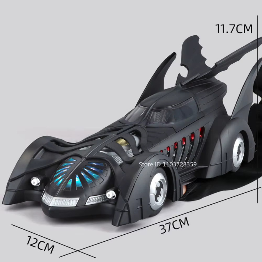 RMZ city Batmobil 1995 Batman, Automodell, 1:18, Metall, Licht - Bild 4
