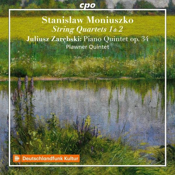 CD Moniuszko / Plawner Quintett - Streichquartette 1 & 2, Klassik, cpo Edition - Bild 1