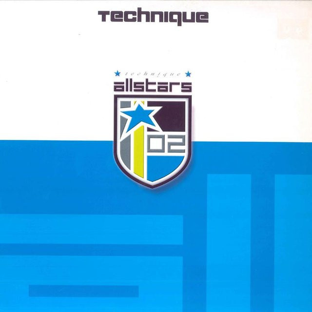 Technique Allstars 02 Vinyl LP Dance & Electronica Blue 12-Zoll - Bild 1