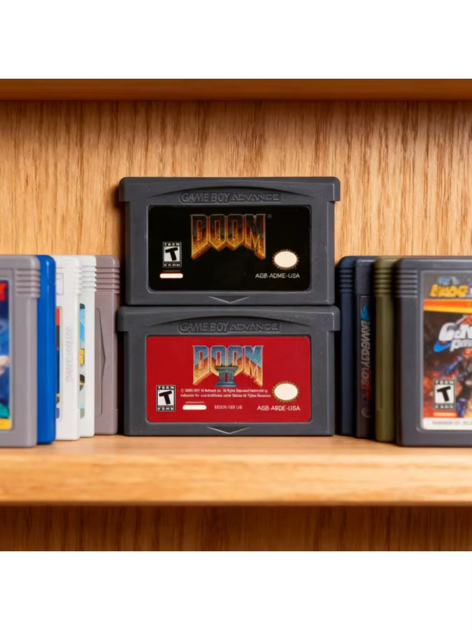 Bandai DOOM Series Game Cartridge für Game Boy Advance – Doom 1 und Doom 2 Shooter Modul - Bild 3