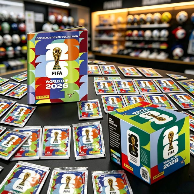 Panini FIFA World Cup Aufkleber, Internationale Version, ab 14 Jahren - Bild 1