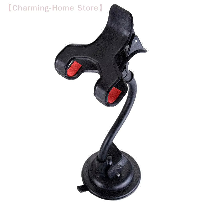 SHIDWJ Universal 360 Grad rotierender Auto Telefonhalter mit Saugnapf für Windschutzscheibe und Dashboard in Schwarz - Bild 6