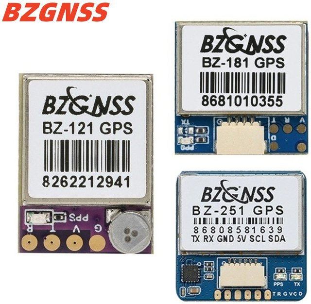 BZGNSS GPS-Positionierungsmodul BZ 121 BZ 181 BZ 251 mit zwei Protokollen für FPV-Steuerung, Rettung und Starrflügel-Kreuzungsdrohnen - Bild 1