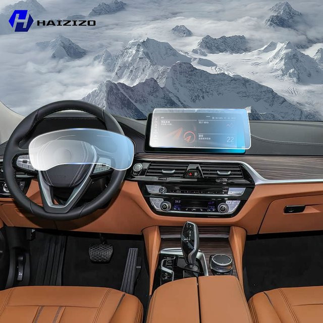 HAIZIZO Matt TPU-Schutzfolie für BMW 6er GT G32 (2021-2025) Anti-Fingerabdruck Navigationsbildschirm-Schutzfolie Transparent - Bild 1