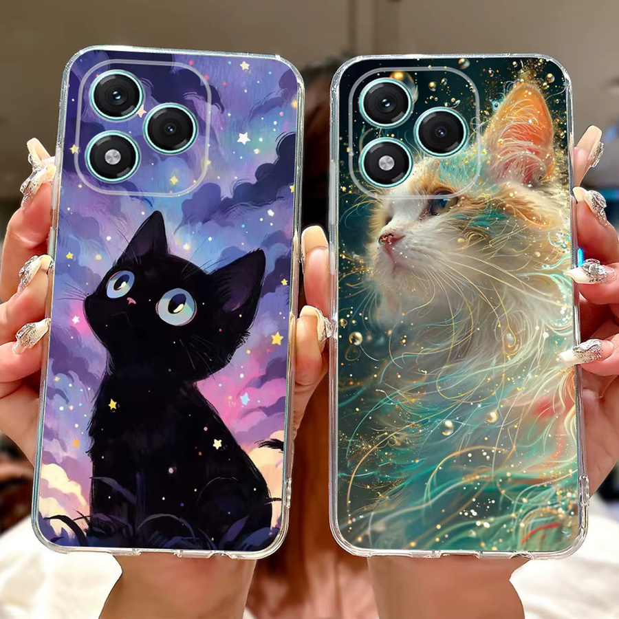 Silikon Schutzhülle mit Design für Honor 400 Lite in Multicolor - Bild 3