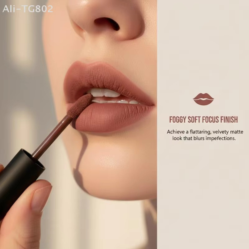 HERORANGE Lip Glaze matter Lippenstift, Nude-Braun - Bild 4