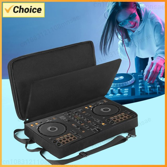 ALIILEE DJ-Rucksack für Pioneer DDJ-400, DDJ-FLX4 und Roland DJ-202 Mixer in Schwarz - Bild 1