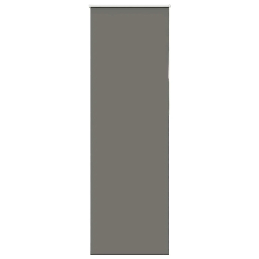 vidaXL Verdunkelungsrollo Grau aus Polyester, B: 65 cm, H: 230 cm - Bild 2