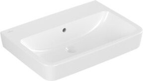 V&B Waschtisch O.NOVO in Weiß mit Überlauf und eckiger Form, B: 65 cm, T: 46 cm - Bild 1