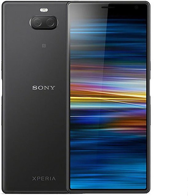 Generalüberholtes Sony Xperia 10 Plus Smartphone Schwarz mit 64 GB ROM und 6 GB RAM - Bild 1