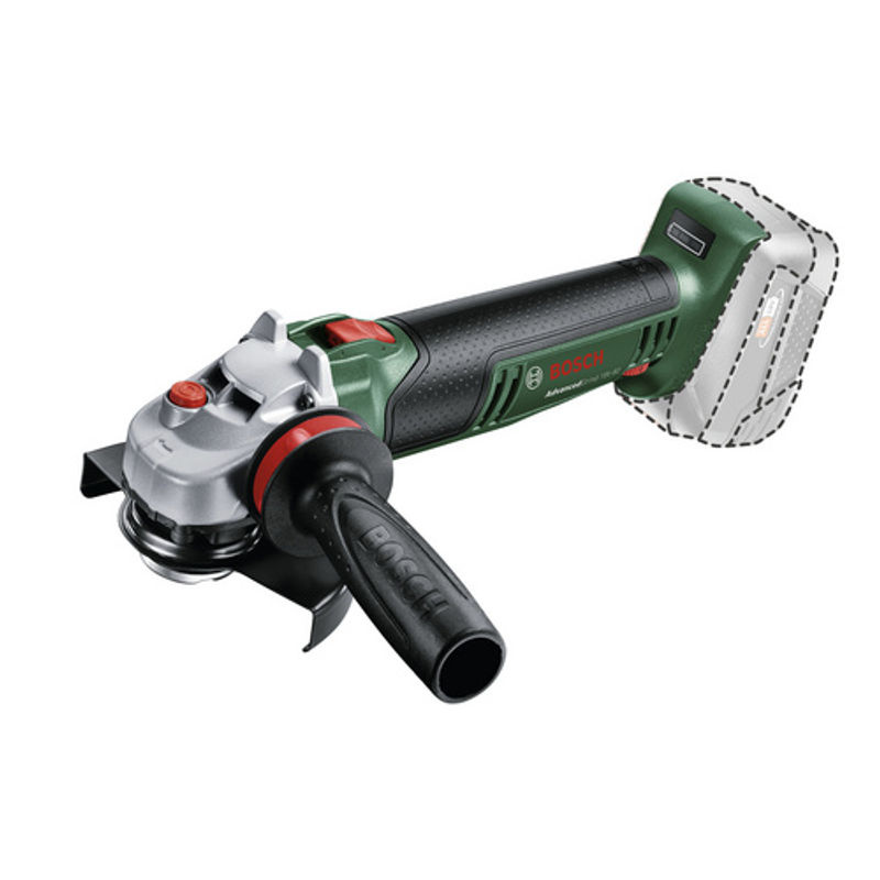 Bosch AdvancedGrind 18V-80 Akku-Winkelschleifer in Grün/Schwarz mit 125 mm Scheibendurchmesser - Bild 2