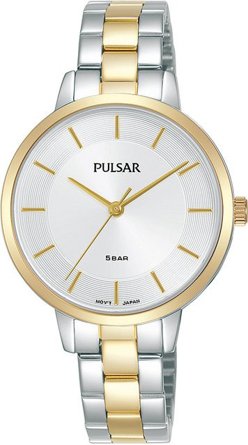 Pulsar Armbanduhr Edelstahl, Quarz, Silber, 32 mm, Damen - Bild 1