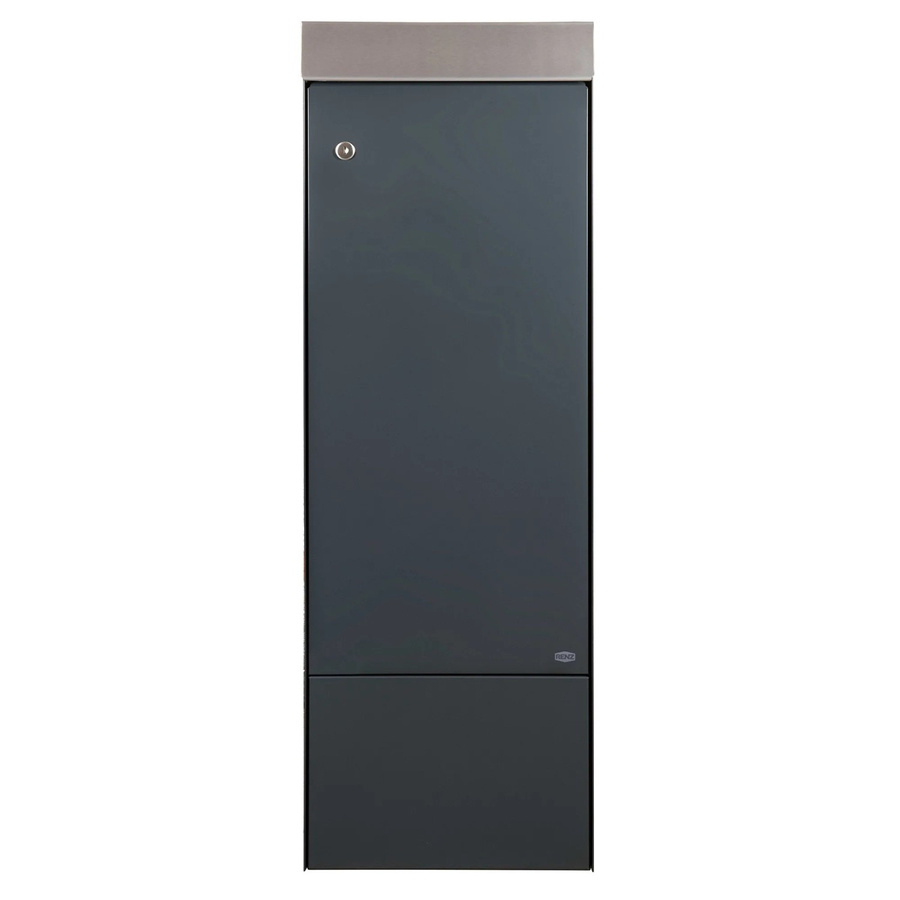 Renz Paketkasten Parcello M aus Edelstahl in Anthrazit B: 115,2 cm, T: 38,2 cm, H: 33,5 cm - Bild 2