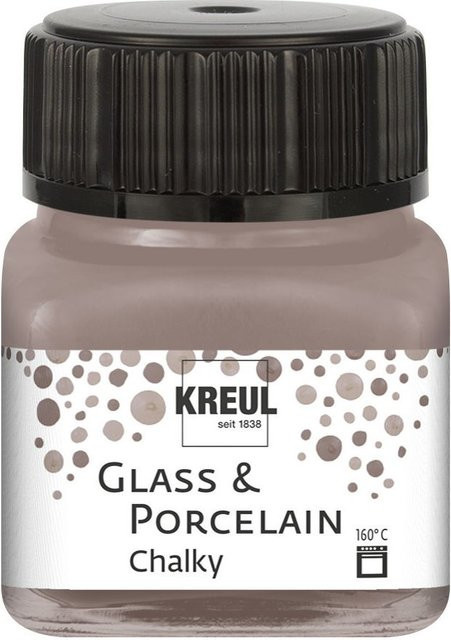 KREUL Glass & Porcelain Chalky Tasse in Mild-Mocca - Bild 1