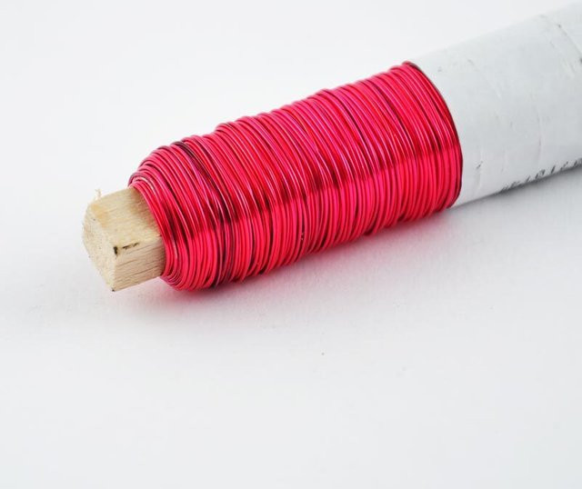Preissler Lackdraht in Pink, 0,5 mm, 100 g - Bild 1