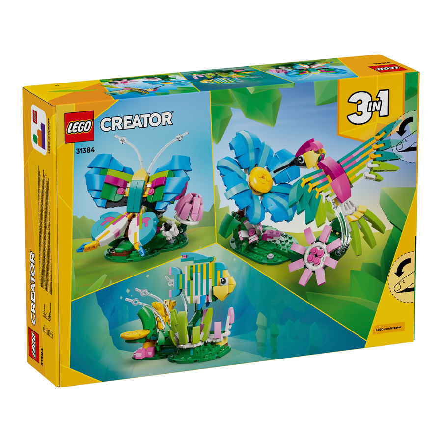LEGO Creator Wilde Tiere Bunter Kolibri Konstruktionsspielzeug ab 8 Jahren - Bild 5