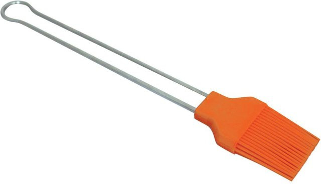 Schneider Silikonpinsel in Orange mit hitzebeständigem Design, Länge: 28 cm, Breite: 5 cm - Bild 1