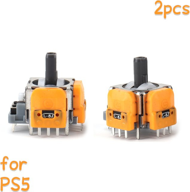 AILEHKUO 2er Set Ersatz Hall Effect 3D Analog Joystick für PS5 PS4 und Xbox One S X Controller Thumb-Stick Reparatur Set - Bild 1