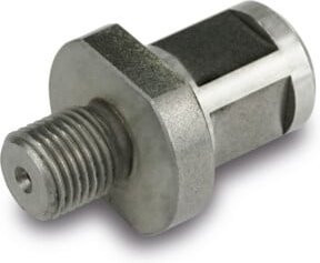 Fein Adapter mit 3/4 Zoll Weldon-Aufnahme und 1/2 Zoll Abtrieb in Silber - Bild 1