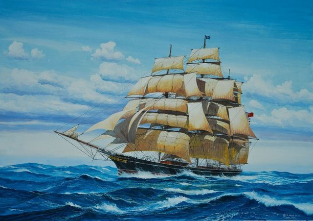 Revell Cutty Sark, Modellbau, 1:96 - Bild 5