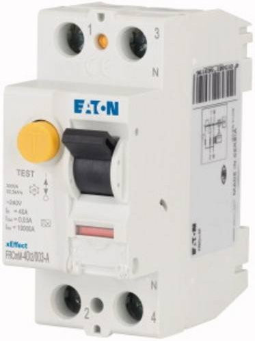 Eaton FI-Schutzschalter FRCMM-40/2/003-A 2phasig 40A 0,03A in Weiß - Bild 1