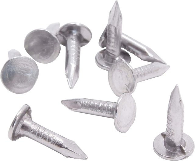 Daprona Dachpappennägel aus Stahl in Silber zur Befestigung von Bitumenschindeln, 2,5 kg, Länge: 30 mm - Bild 1