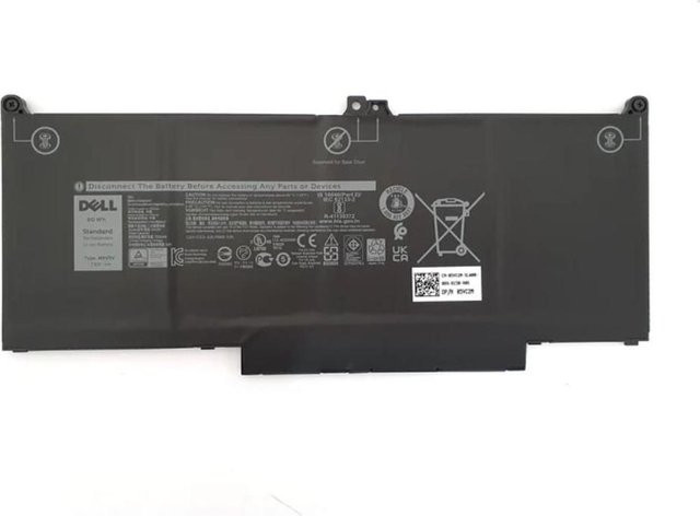 Dell Akku 4-Zellen 7,6V 60Wh (MXV9V) in Schwarz - Bild 1