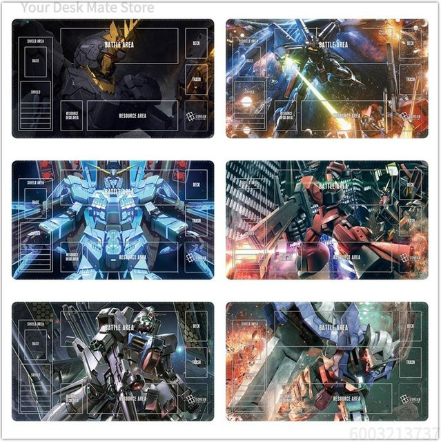 BANDAI Gundam Karten-Spielmatte, Zubehör, Bunt / Mehrfarbig - Bild 1