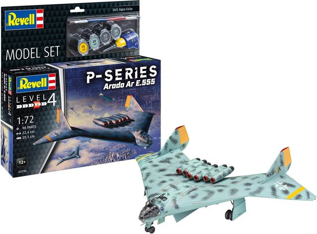 Revell Arado Ar E.555 P-Series, Model Set - Bild 1