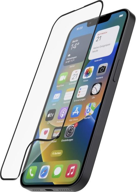Hama Hiflex Eco Flexibler Displayschutz Full-Cover für iPhone 13, iPhone 13 Pro und iPhone 14 in Transparent - Bild 1
