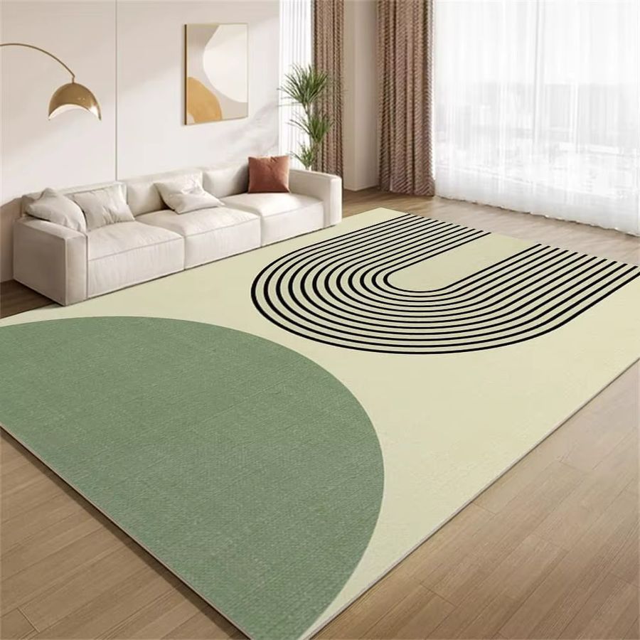 VIKAMA Modern Art Wohnzimmerteppich und Bodenmatte für Schlafzimmer oder Büro in Aesthetic Design - Bild 1