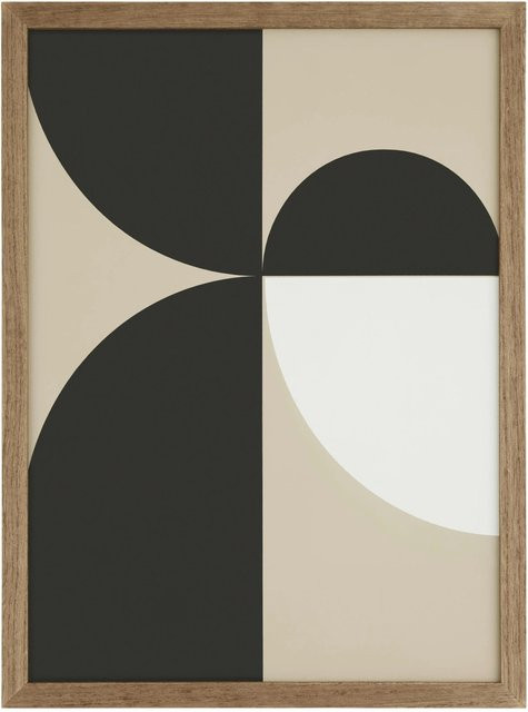 Modern Living Wanddeko Clea in Multicolor mit abstraktem Design, Breite: 40,0 cm, Höhe: 30,0 cm, Tiefe: 1,5 cm - Bild 1