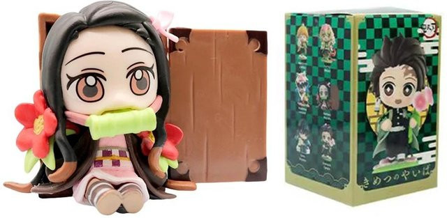 Yiran toy 1 Dämonentöter Tanjiro Kamado Nezuko Anime Figur, Blind Box, ab 14 Jahren - Bild 1
