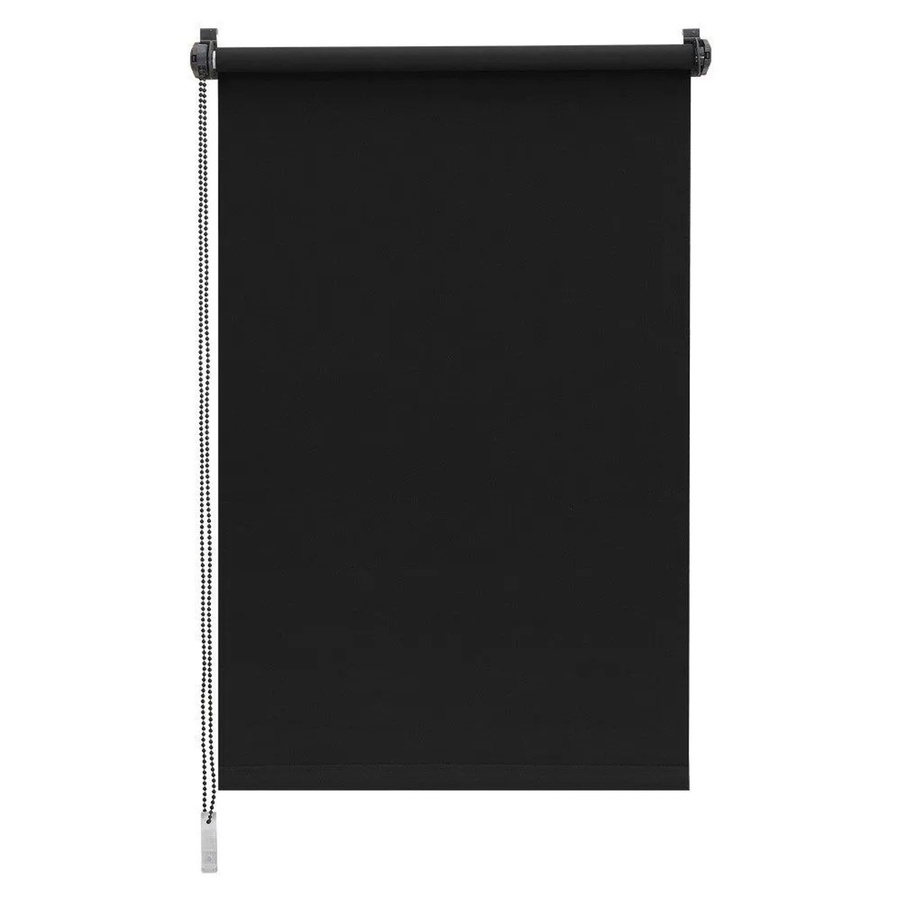 Sekey Seitenzugrollo Verdunkelung Schwarz, ohne Bohren, B/H: 55 x 130 cm - Bild 2