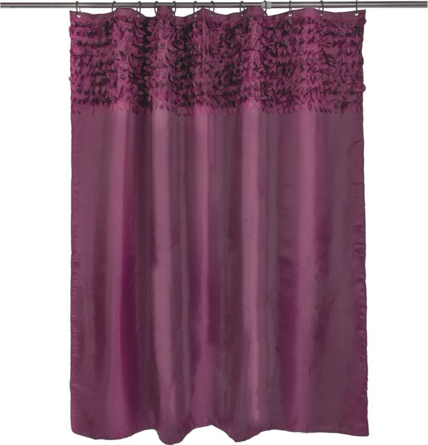 baliv Dark Wonder Trend Duschvorhang aus Polyester in Violett, Höhe: 180 cm - Bild 1