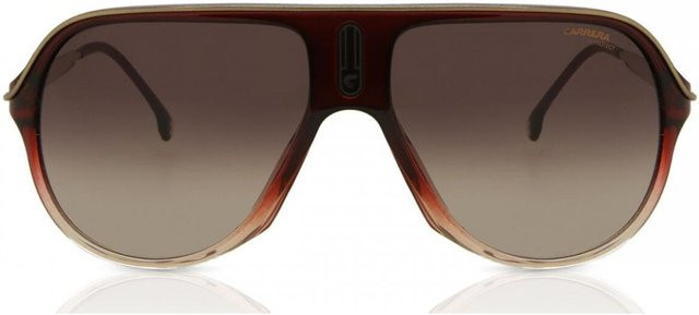 Carrera Safari65 N 7w5 Sonnenbrille Aviator, Unisex, Vollrand, Transparent, Brown, Black - Bild 1