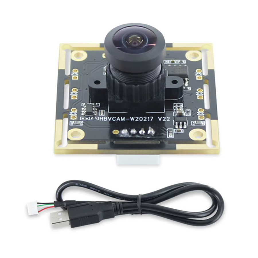 OV9732 Objektivüberwachungsmodul 720P 1MP in Schwarz mit einstellbarem manuellem Fokus für Gesichtserkennungsprojekte - Bild 3