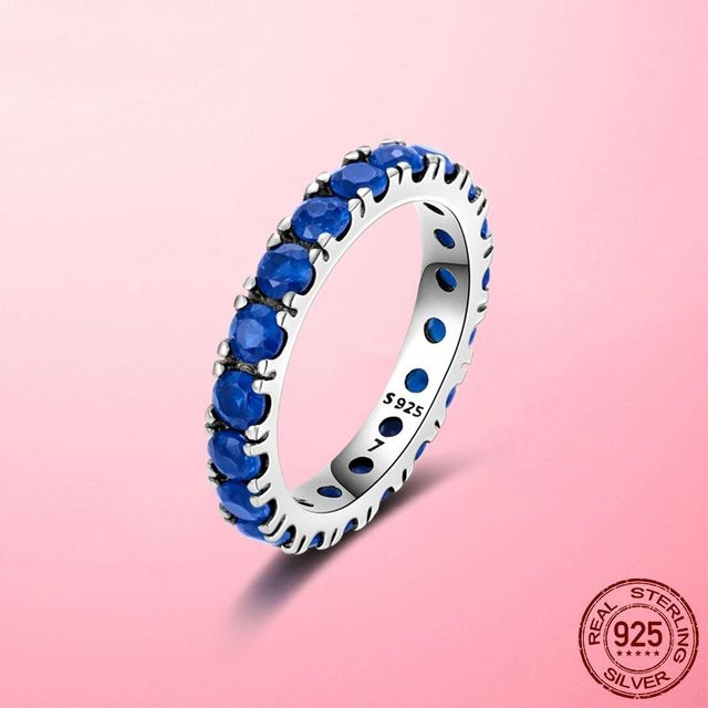 Allbestart Ringe, 925 Silber, Zirkonia, Damen - Bild 1
