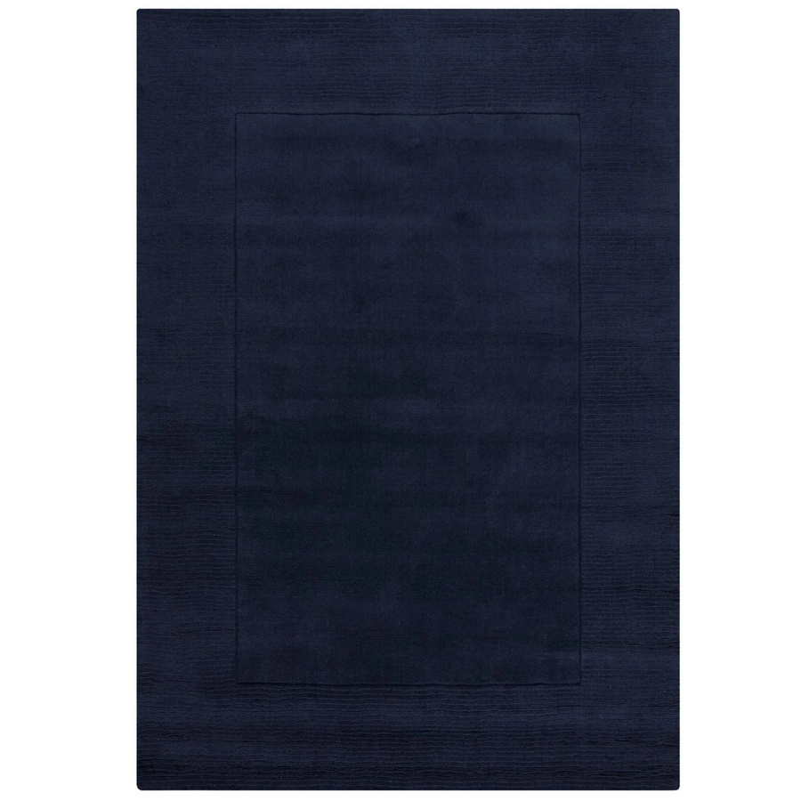 Flair Rugs Wollteppich Wool Border in Blau, B/T: 120 x 170 cm - Bild 2
