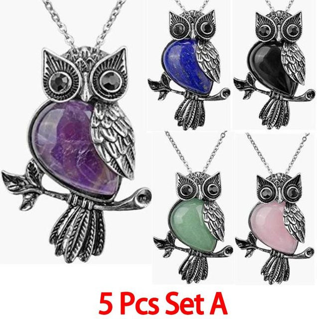 S Jewelry Maker Halskette, Amethyst, Rosenquarz, Unisex - Bild 1
