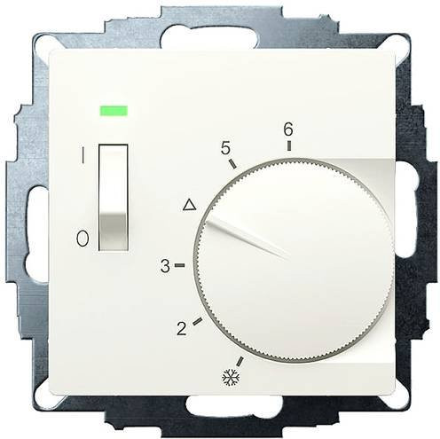 Eberle UTE 1015-RAL1013-M-55 Raumthermostat Unterputz für Heizung in Beige mit Display - Bild 1