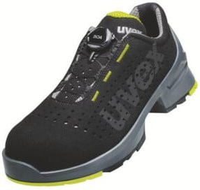 Uvex Halbschuhe S1 in Schwarz Gelb Größe 52 - Bild 1
