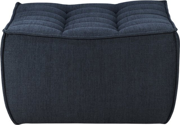 Ethnicraft N701 Polsterhocker mit minimalistischem Design und Stoffbezug