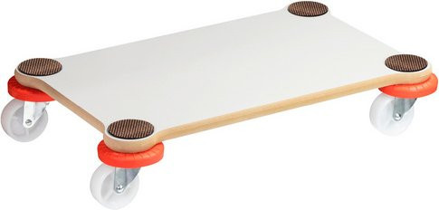 WAGNER SYSTEM Transporthilfe PROTECTION MM, grau, B/H: 32,0 x 10,5 cm, max. Tragfähigkeit: 200 kg - Bild 1