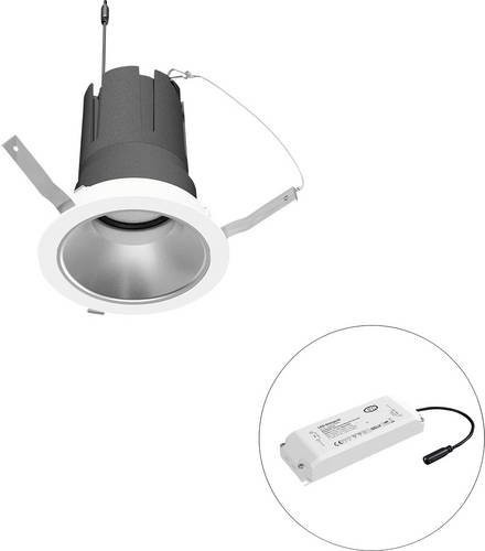 EVN LED-Deckenstrahler F01R14SM2530L38P in Weiß, rund und verstellbar - Bild 1